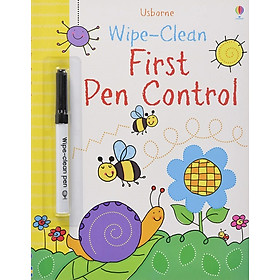 Ảnh bìa Sách tẩy xóa tiếng Anh - Wipe-Clean: First Pen Control