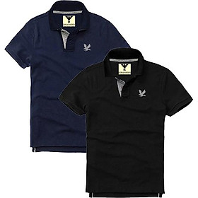 Áo thun nam cổ bẻ vải cá sấu, Combo 2 áo – EZ220