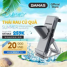 Dụng Cụ Thái Rau Củ Thông Minh - An Toàn Không Đau Tay, Tiết Kiệm Công Sức Khi Thái Rau Củ Quả DAMAS B851 - Hàng chính hãng