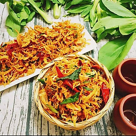 BÁO GIÁ Cách Làm Gà Khô Lá Chanh Bằng Chảo | Shopee Lazada Sendo Tiki mới nhất 48 Khô gà xe lá chanh loại thượng hạng cay té lưởi (500gr)