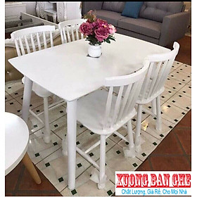 Mua Bộ bàn ăn 4 ghế song tiện giá xưởng