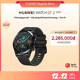 Đồng Hồ Thông Minh Huawei Watch GT2 | Kirin A1 | Thời Lượng Pin Dài | Kiểu Dáng Thể Thao Thời Thượng | Hàng Chính Hãng