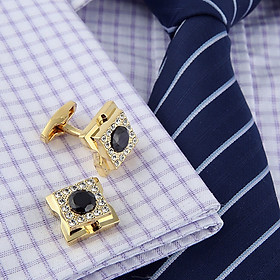 Bộ Khuy Măng Sét - Cufflink Hàng  Cao Cấp QT1358