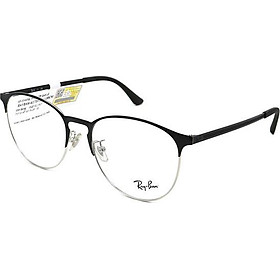 Gọng kính unisex rayban rb6375f 2861 đen bạc