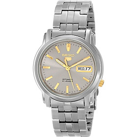 Đồng Hồ Tự Động Seiko 5 SNKK67 Bằng Thép Không Gỉ Với Màn Hình Màu Xám
