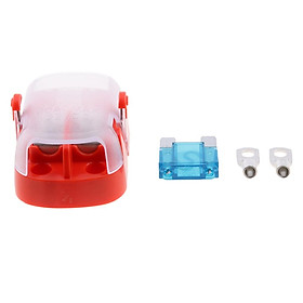 Car Truck Boat 32V 80Amp Maxi Blade Fuse Block Holder with Clear Cover