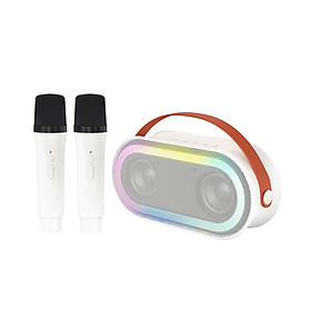 Loa Karaoke Bluetooth P6 KOLEAD Kèm 1 2 Micro Không Dây,Âm Thanh Siêu Hay,Sang Trọng Nhỏ Gọn Tiện Lợi,dễ dàng mang theo - Hàng chính hãng