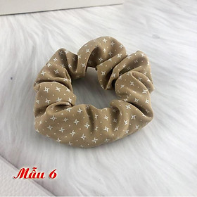 Dây Buộc Tóc Co Dãn Họa Tiết Chấm Bi Thời Trang Cho Nữ C43