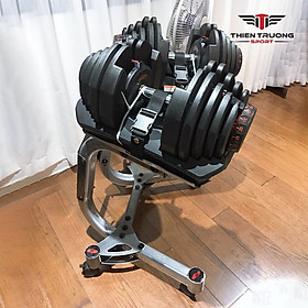Bộ 2 tạ tay điều chỉnh 1090 từ 4.5kg- 40.8kg kèm khay đựng tiện lợi T THIEN TRUONG SPORT