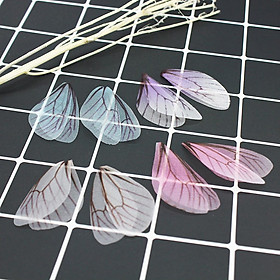 10 Pieces Butterfly Wings Pendant Charms Jewelry DIY Accessories