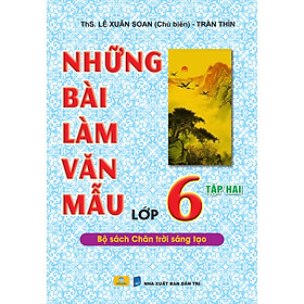 Sách - Những bài làm văn mẫu 6 - Chân trời sáng tạo - ndbooks