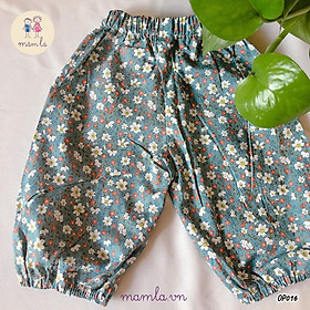 Quần lửng kiểu Alibaba cho bé gái