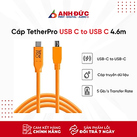Mua Cáp TetherPro USB-C To USB-C 4.6M - Dây Kết Nối Truyền Dữ Liệu Máy Ảnh Và Máy Tính - Laptop - PC - dành cho Macbook - iMac