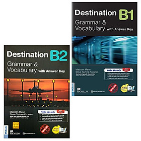 Combo Sách Destination - Grammar And Vocabulary with Answer Key - B1 + B2