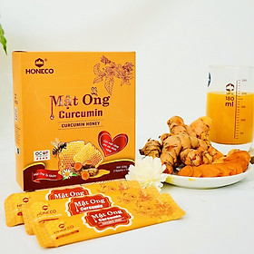 Mật ong Curcumin HONECO 15 gói x 15g