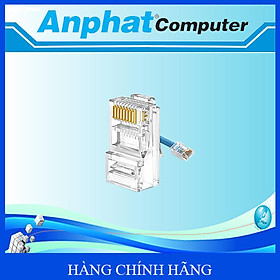 Mua Đầu Bấm Mạng ENSOHO RJ-45 Cat 6 Xuyên Thấu EN-EZRJ45C6B ( 100 cái/túi ) - Hàng Chính Hãng