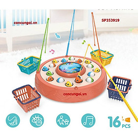 Hộp câu cá pin 16c + 4c giỏ , 7716B - SP353919