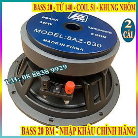 CẶP BASS 20 BM TỪ 140 COIL 51 CAO CẤP HÀNG NHẬP KHẨU - GIÁ 1 ĐÔI