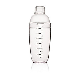 Mua Bình Lắc Nhựa Cứng Pha Chế Shaker Cocktail Vạch Chia In Đậm 300ml-500ml-700ml-1000ml