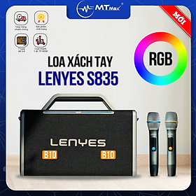 Mua Loa Xách Tay MTMAX S835 - Công Suất 200W  4 Bass 2 Treble  Âm Thanh Đánh Cực Khủng  Nghe Siêu Hay  Tặng Kèm 2 Micro Không Dây Và Phụ Kiện Dây Đeo Chéo HÀNG CHÍNH HÃNG