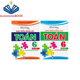 combo định hướng phát triển năng lực toán 6 - tập 1+2 (bám sát sgk kết nối tri thức với cuộc sống)