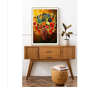 Mua tranh canvas căn hộ sang trọng  giá xưởng 60*80