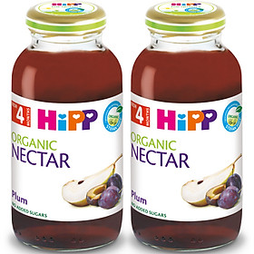 Combo 2 Sinh Tố HiPP Mận Tây (200ml/Lọ)