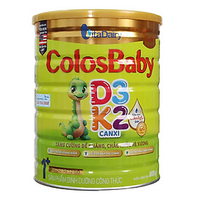 Sữa công thức Colosbaby D3K2 1+ lon 800g - Tăng cường đề kháng