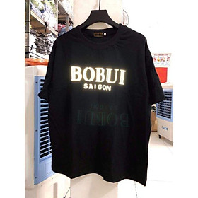  Tee BOBUI SAIGON phản quang  - Áo thun unisex 100% cotton cao cấp