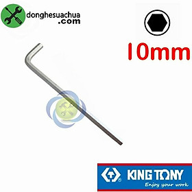 Mua Lục giác chữ L 10mm Kingtony 112510 loại 2 đầu bằng