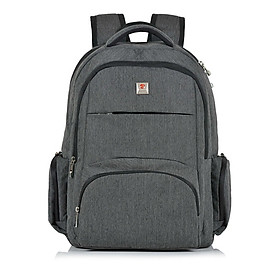 Ba Lô Laptop 738 Xám Đen - BLLT738-14 XAMDEN