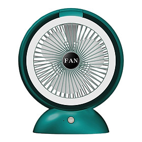 Personal Table Cooling Fan LED Lights USB Desk Fan