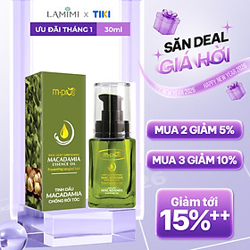 Tinh Dầu Macadamia Chống Rối Tóc M.pros