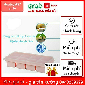 Mua Khay đá có nắp 8 viên nhựa Việt Nhật