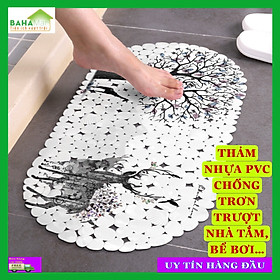 Mua THẢM NHỰA PVC CHỐNG TRƠN TRƯỢT NHÀ TẮM  BỂ BƠI  BAHAMAR  Được thiết kế sáng tạo sẽ giúp bạn an toàn trong khi ra vào phòng tắm. Chất liệu thảm thân thiện với môi trường và không độc hại  không gây hại cho cơ thể con người.