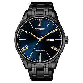 Đồng Hồ Citizen Nam Dây Kim Loại Máy Cơ-Automatic NH8365-86M - Mặt Xanh (40mm)