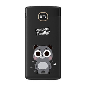 Mua Sạc dự phòng 10000mAh BASIKE sạc nhanh mô hình động vật hoạt hình Màn hình kỹ thuật số LED-Hàng chính hãng