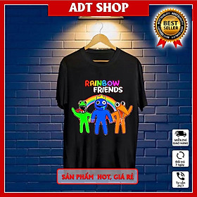 Áo Thun Rainbow Friends Roblox Poppy Playtime Có Vải Mềm Mát Mẫu Mới