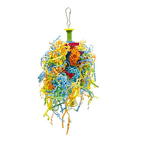 Bird Chewing Toys Foraging Hanging Toy For Small Medium Large Birds Parrot S