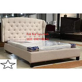 Giường ngủ Châu Âu Juno Sofa kích thước 1m6 hoặc 1m8 x 2m