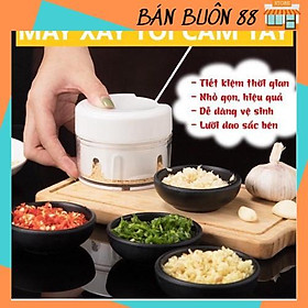 Mua Máy Xay Tỏi Cầm Tay  Máy Xay Hành Tỏi Mini  Có Thể Xay Rau Củ và Thịt Hiệu Quả  Tiện Lợi