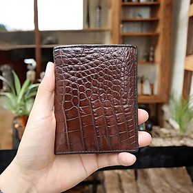 Bóp Da Cá Sấu Dáng Đứng Sang Chảnh. DA BỤNG RẤT MỀM VÀ BỀN