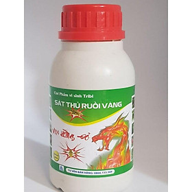 Sát Thủ Ruồi Vàng ( Chai 240ml): Xua Đuổi Ruồi Vàng (Ruồi Đục Quả) Gây Hại Vườn Cây Ăn Quả