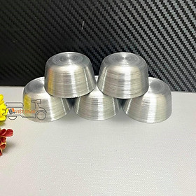 Mua Khuôn NHÔM LÀM BÁNH BÒ BÔNG  bánh bò   da lợn 4.2 x 2 5cm- Combo 5  10 khuôn - Dụng cụ nhà bếp  làm bánh