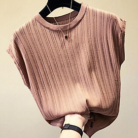 Áo len nữ freesize tay ngắn 15