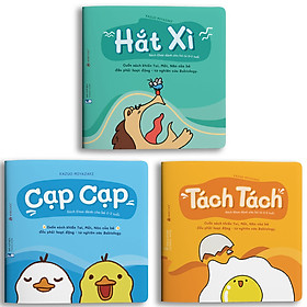 Combo : sách ehon - thật bất ngờ dành cho trẻ từ 0 - 6 tuổi