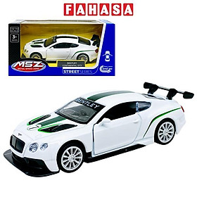 Đồ Chơi Mô Hình Siêu Xe Bentley Continental GT3 - Vecto VT67319/WH - Màu Trắng