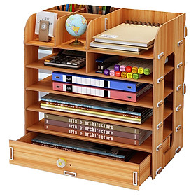 Tủ sách mini để bàn B05 ( Giao Màu Ngẫu Nhên )