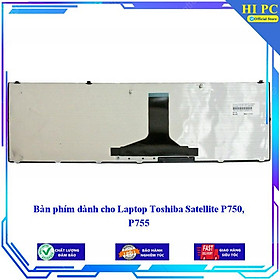 Hình ảnh Bàn phím dành cho Laptop Toshiba Satellite P750 P755 - Hàng Nhập Khẩu 