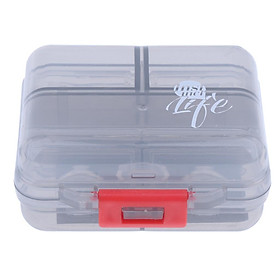 Portable 7 Day Pill Organizer Storage Box Medicine Container Case  Blue